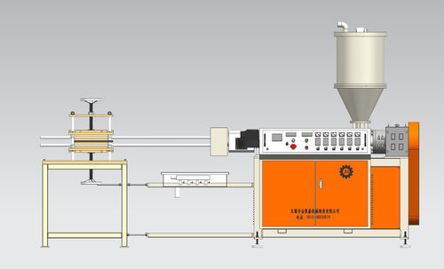 Extrusionsanlage mit Wasserkühlung - POM - Wuxi JKS Machinery Manufacturing Co.,Ltd - Einschicht / Rohr / für PVC