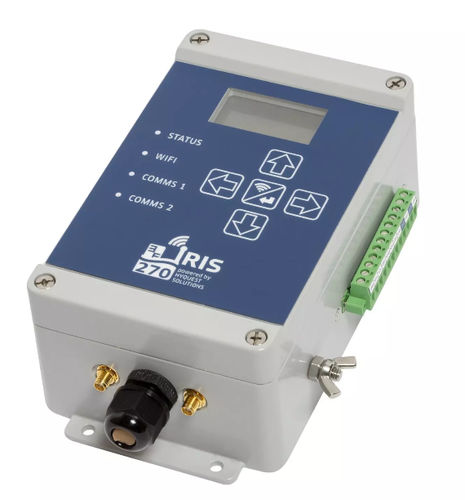 Durchfluss-Datenlogger - iRIS 270 - KISTERS - HyQuest Solutions - Leistung / drahtlos / WiFi