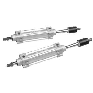 Pneumatikzylinder - AM - Jufan Industrial Co., Ltd. - mit Parallelkolbenstange / doppeltwirkend / ISO 6431
