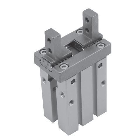 Pneumatikgreifer - JHZ2 - Jufan Industrial Co., Ltd. - parallel / 2 Backen / linear