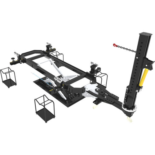 Richtbank / 10 t - QB3000 - SDMR UG - 3 t / mit Hebebühne / mit Zugarm