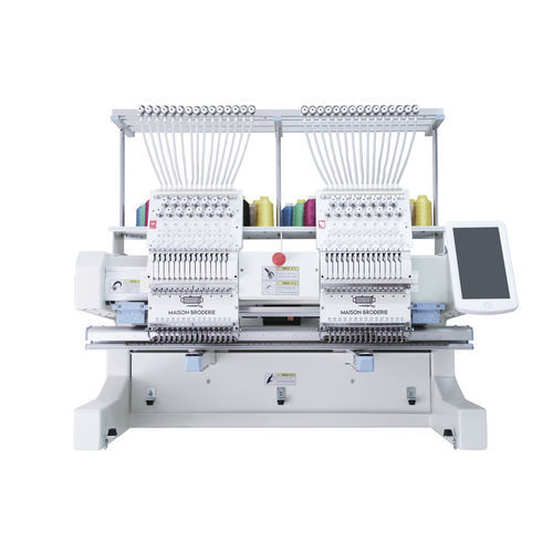 Mehrkopfstickmaschine - Maison Broderie - 15 Nadeln / computergestützt / Hochgeschwindigkeit