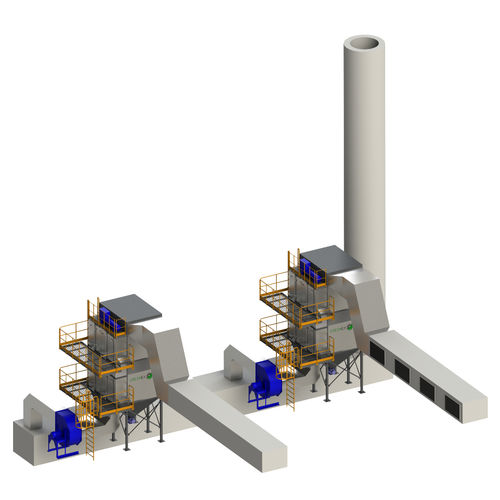 Industrie-Absauganlage - Greenex Eco - stationär
