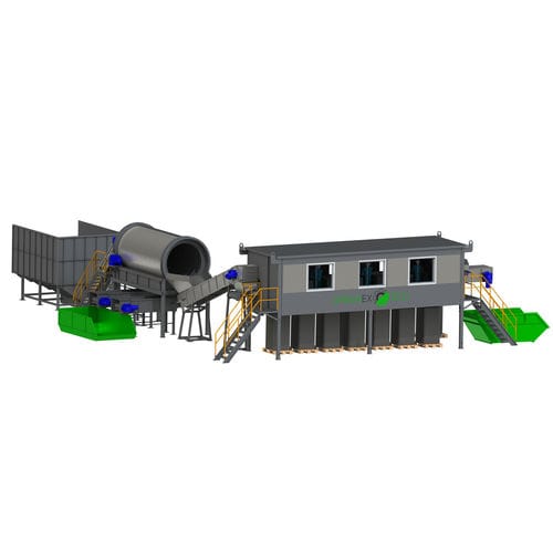 Magnet-Sortiersystem - Greenex Eco - automatisiert / für Müll / kontinuierlich
