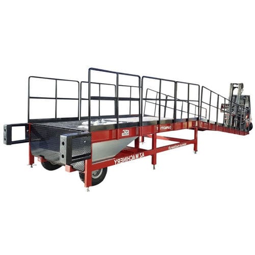 Laderampe für Lagerhallen - FORMATION 2020 - AZ RAMP - für Bootsteg / für Gabelstapler / Schwertransport