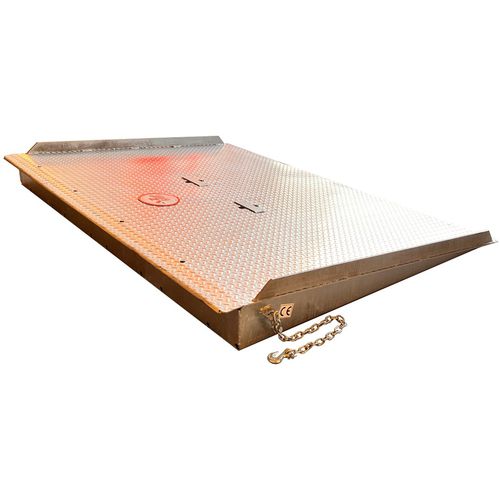 Laderampe für Container - HCNN-08 - AZ RAMP - für Gabelstapler / für Palettenhubwagen / für Wagen