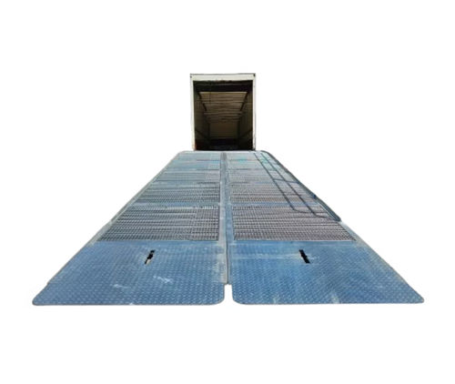 Laderampe für mobile Anlagen - KING VERSION - AZ RAMP - Blech / Platten / für Plattform