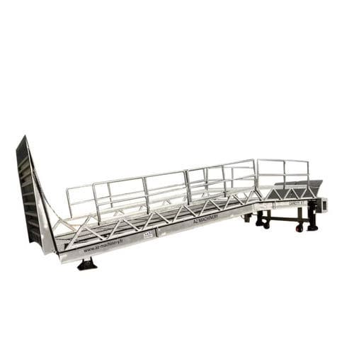 Laderampe für Plattform - STAR- 8T-FULL GALVA - AZ RAMP - Umschlag / Paletten / mobil