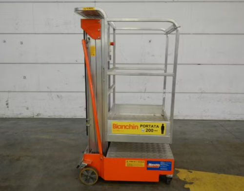 Mobile Gelenkarbeitsbühne - AZ 11812-V34616 - AZ RAMP - elektrisch / kompakt