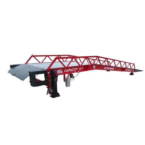 Laderampe für Pumpen - STAR- 12T - AZ RAMP - für Gabelstapler / für Platten / für Schienensystem