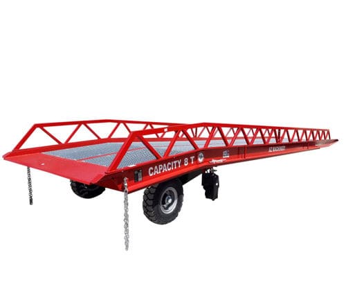 Laderampe für Container - EASY XL-8 LS - AZ RAMP - für LKW / für Gabelstapler / Anhänger