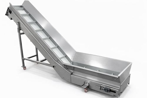 Modulares Förderband - AQ-P series - Angelo Quidacciolu Costruzioni Meccaniche - glatt / Edelstahl / PVC