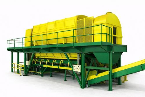 Trommelsiebmaschine - Angelo Quidacciolu Costruzioni Meccaniche - Rotation / für Schüttgut / für schwere Lasten