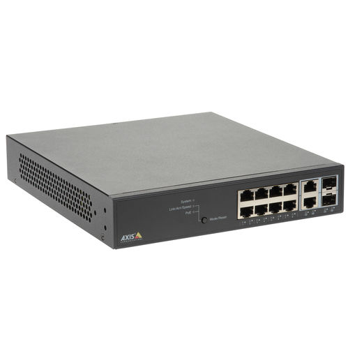 Ethernet-Switch / managed - AXIS T85 series  - Axis Communications - 8 Ports / Power over Ethernet