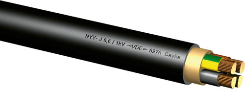 Versorgungs-Stromkabel - BayEnergy® CPR NYY-J - Bayerische Kabelwerke - isoliert / schwerentflammbar / UV-beständig