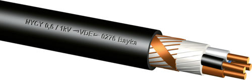 Versorgungs-Stromkabel - BayEnergy® CPR NYCY - Bayerische Kabelwerke - isoliert / schwerentflammbar / mehrstrangig