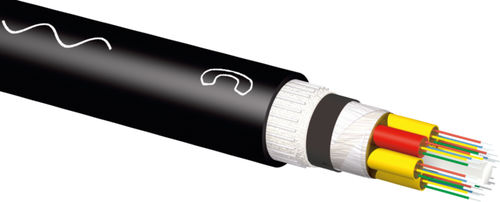 Glasfaser-Datenkabel - BayCom® A-D2Y(ZN)2Y - Bayerische Kabelwerke - ADSS / UV-beständig / Netzwerk
