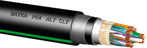 Datenkabel elektrisch - BayCom® PE4-ALT-CLT - Bayerische Kabelwerke - isoliert / schwerentflammbar / Panzer