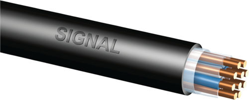 Datenkabel elektrisch - BayRail® A-2Y2YV - Bayerische Kabelwerke - isoliert / Panzer / bewehrt