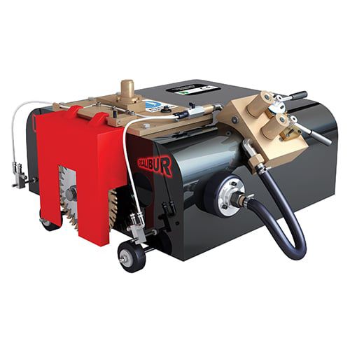Tragbare Rohrtrenn- und Anfasmaschine - Excalibur - SAWYER MFG COMPANY