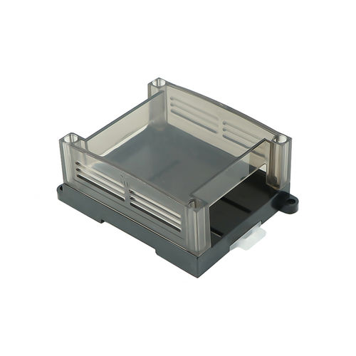 Gehäuse für Hutschienen - AK-P-39 - SZOMK ELECTRONICS - quadratisch / ABS / für Elektronik