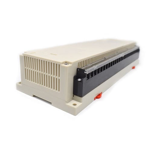 Gehäuse für Hutschienen - AK-P-26a - SZOMK ELECTRONICS - rechteckig / ABS / Industrie