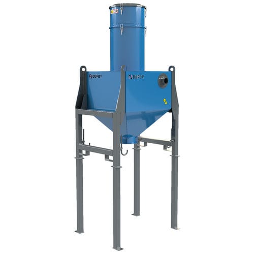 Abscheidefilter mit Druckluftreinigung - Silofilter600PN Z22  - DU-PUY srl - Druckluft / für Feststoffe / Patronen