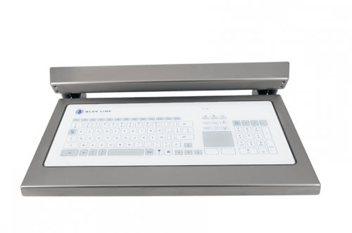 Desktop-Tastatur - blue-line.com - kapazitiv / 103 Tasten / Touchpad