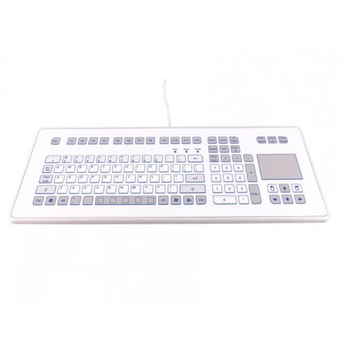 Desktop-Tastatur - blue-line.com - kapazitiv / Membran / 105 Tasten