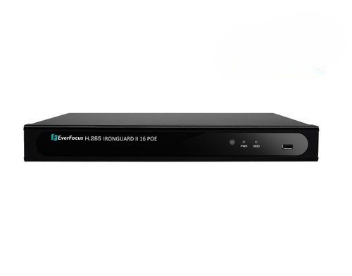 Videorekorder - IRONGUARD II 16 PoE - EverFocus Electronics Corporation - zur Anzeige / für Industrieanwendungen / Netzwerk