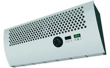 Heißluftschleier - max. 620 m³/h | HARMONY ONE - FRANCE AIR - horizontal / mit Elektroheizung