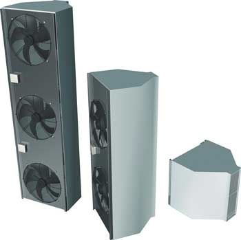 Heißluftschleier - 2600 - 10 200 m³/h | INDUSSY - FRANCE AIR - horizontal / für Industrietüren / mit Elektroheizung