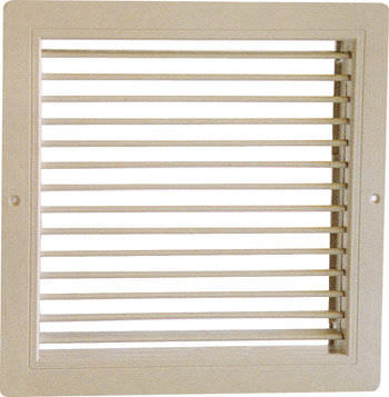 Kunststoff-Lüftungsgitter - GPV 10 - 21 - FRANCE AIR - quadratisch