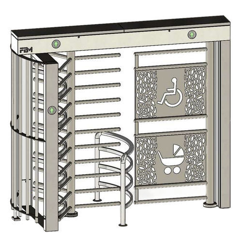 Fußgängertor - TURNGATE Bike TGBi413 - FBMECASYSTEM - automatisch / motorisiert / Metall