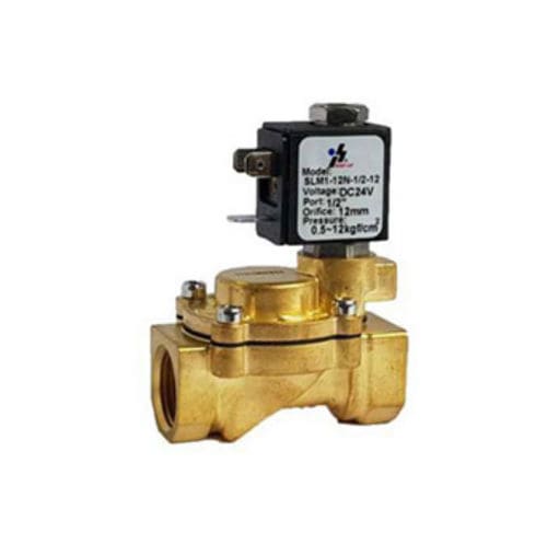 Vorgesteuertes Magnetventil - SLM1 series - Genn Dih - 2-Wege / für Gas / im Kleinformat