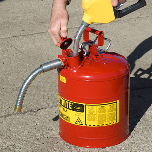 Metallkanister - AccuFlow™ - Justrite Safety Group - kreisförmig