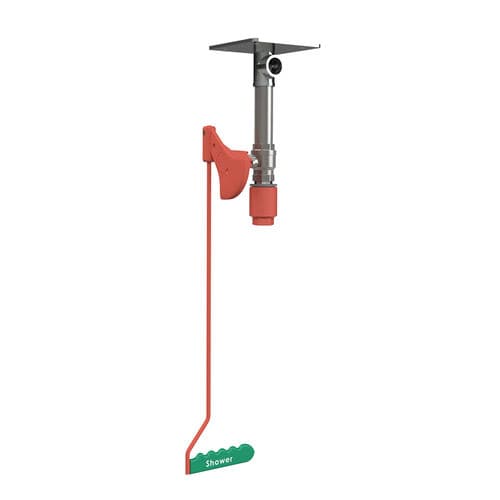 Sicherheitsdusche für Deckenmontage - EXP-23GS/V - Justrite Safety Group - für den Innenraum / Frostgeschützte
