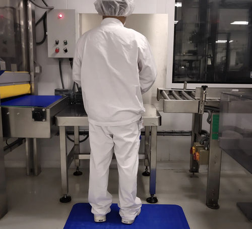 Rutschfeste Matte - Sani-Flex™ 526 - Justrite Safety Group - Anti-Ermüdung / Gummi / Nitrilkautschuk