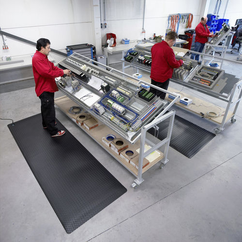 Antistatische Matte - Diamond Stat™ 826 - Justrite Safety Group - Luftblasen / PVC