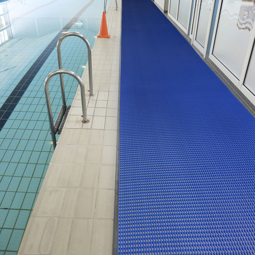 Rutschfeste Matte - Akwadek™ 536 - Justrite Safety Group - PVC / für Hygieneanwendungen