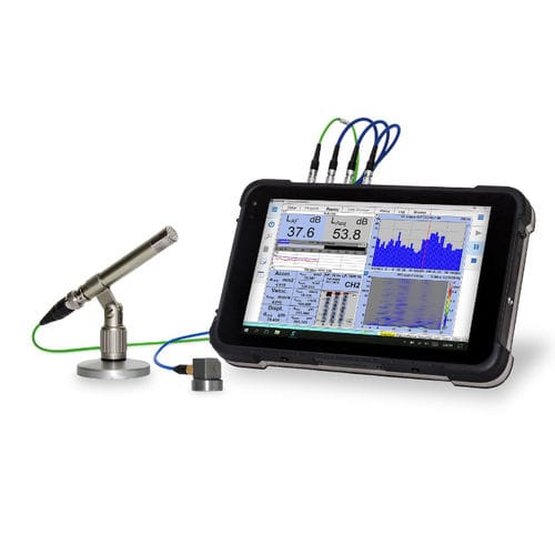 Schwingungsanalysegerät für Humanschwingungen - NoisePAD™ - SINUS - 4-Kanal / Industrie