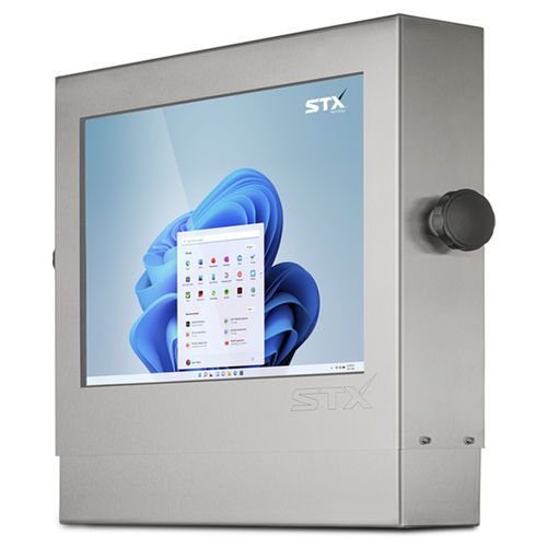 Panel-PC / LCD - X9000 series - STX Technology - mit resisitivem Touchscreen / mit kapazitivem Touchscreen / Multitouchscreen