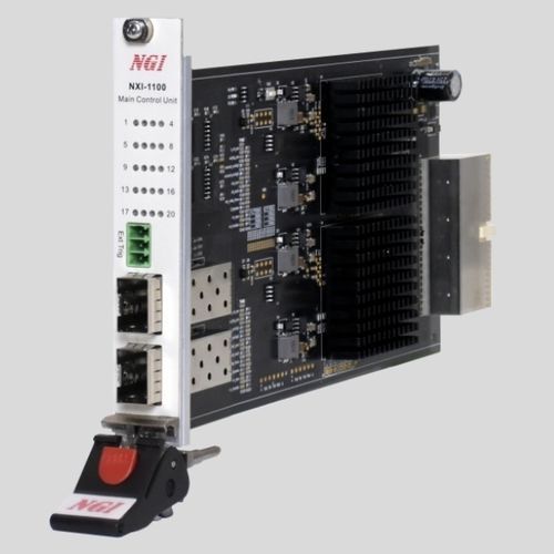 Kontrollkarte / Kommunikations für mehrere Kanäle - NXI-1100 series - NGI Tech - CANopen / RS-232 / Gigabit-Ethernet