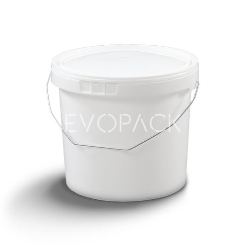 Kunststoffeimer - 80038 - EVOPACK - rund / mit Deckel / mit Griff