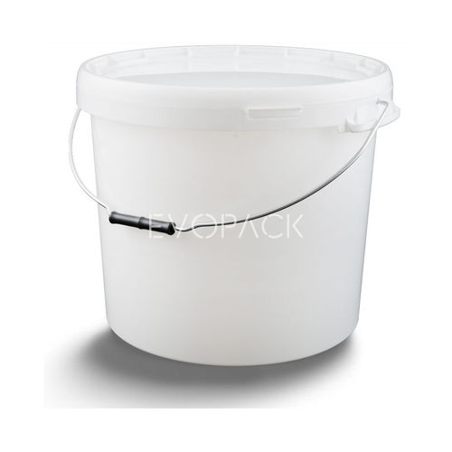 Kunststoffeimer - 80052 - EVOPACK - rund / mit Deckel / mit Griff