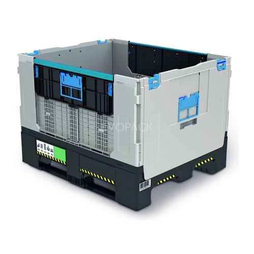 Polyethylen-Palettenbox - 6.2530652502 - EVOPACK - Polypropylen / Transport / zusammenklappbar