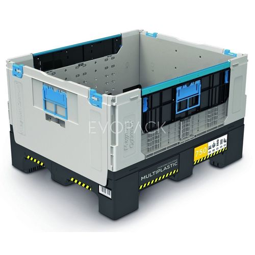 Polyethylen-Palettenbox - 2540652502 - EVOPACK - Polypropylen / Transport / Lager