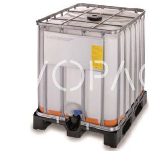 IBC-Behälter / HDPE - 00045 - EVOPACK - für Flüssigkeiten / für Gefahrstoffe / Lager