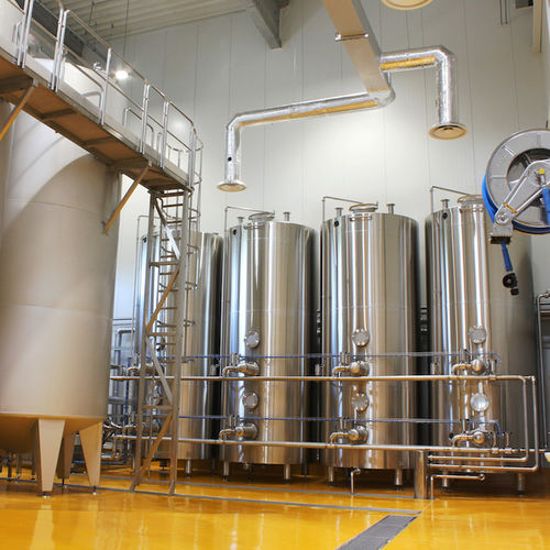 Prozessbehälter - syrup room - ZIPTECH LLC - für Getränke / Edelstahl / zylinderförmig