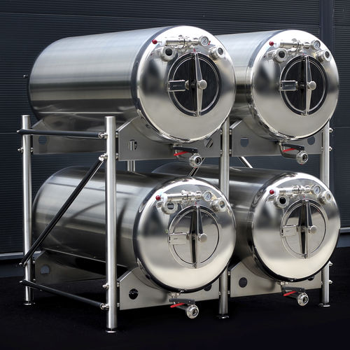 Speicherbehälter - Bright beer tank - ZIPTECH LLC - Bier / Edelstahl / zylinderförmig